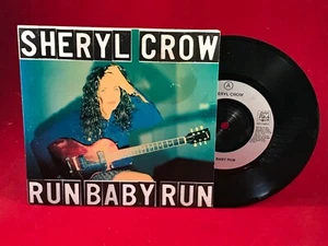 SHERYL CROW Run Baby Run 1994 UK 7" Vinyl single EXCELLENT CONDITION A - Imagen 1 de 3
