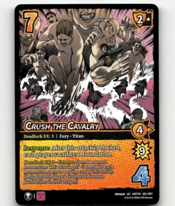 UniVersus Crush the Cavalry - Attack on Titan: Battle for Humanity - Picture 1 of 1