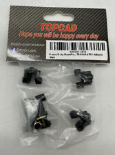 TOPCAD Heavy-Duty Brass Front axle Lower Shock mounts for TRAXXAS TRX-4