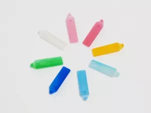 Hunde Haarspange - 3 cm - Balken - fester Halt - Kunststoff - 8 transp. Farben - - Bild 1 von 6