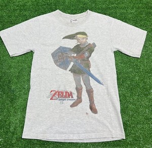 Vintage 2007 The Legend Of Zelda Twilight Princess Link Nintendo Promo T-Shirt S