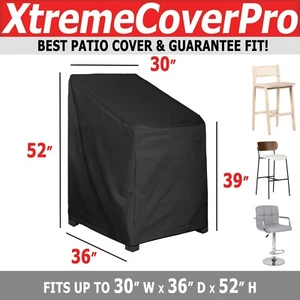 Outdoor Waterproof Patio Furniture Cover 2 Packs Chair Seat Table Sofa 36x30x52 - Picture 1 of 40