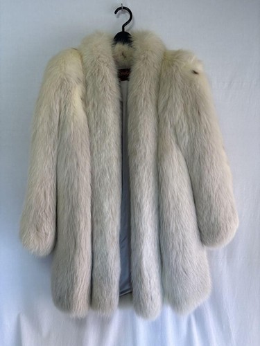 SAINT LAURENT (YSL) Cappotto in vera pelliccia Yves Saint Laurent Lynxberry super raro difficile da ottenere