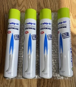 Whip-It! Premium Butane BOGO (420ml) -4 Cans - Picture 1 of 2