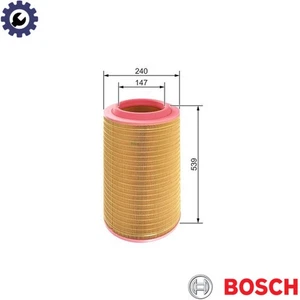 AIR FILTER F 026 400 237 FOR KHD RENAULT VOLVO BOMAG MASSEY FERGUSON LIEBHERR CL - Picture 1 of 12