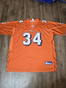 Vintage Reebok NFL Miami Dolphins Ricky Williams #34 Trikot Orange Herren Größe 2XL - Bild 1 von 9