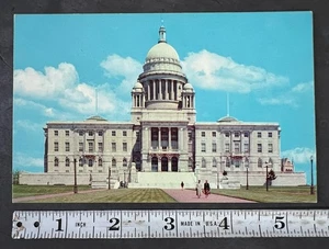Vintage Real Photo Postcard State Capitol Providence Rhode Island Unposted - Picture 1 of 2
