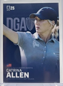 2025 DGPT Catrina Allen Base FPO 36 - Scheda Golf Disco - NM/M - Foto 1 di 2