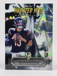 Caleb Williams 2024 Wild Card Haunted Hits Rookie /5 Frankenstein RC - Foto 1 di 2