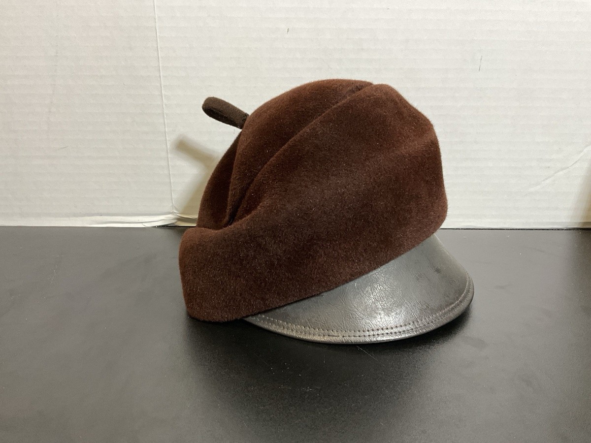 帽子 40'S VINTAGE military hat Size 7 1/4 40s US Army Field Cap / Cotton OD With Visor