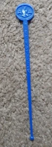 Vintage 70er American Airlines blau Cocktail Swizzel Stick Alkohol Rühren Mix Rar - Bild 1 von 2