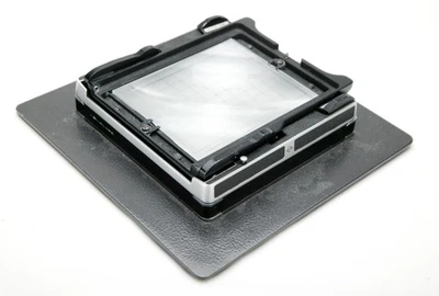 Vintage Linhof Kardan 5x7" Reducing Adapter To 4x5" Ground Glass Spring Back. EX - Image 1 of 4