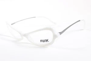 Funk Anteojos Makeda Mujeres Blanco Borde Completo Plástico Anteojos Monturas 52 mm - Imagen 1 de 4