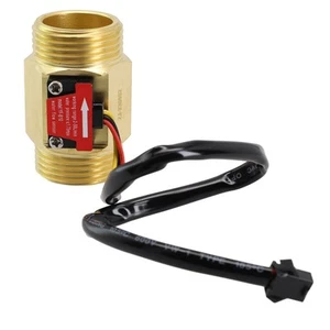 Stream Sensor Water YF-B10 Hall Element Stream 2-50L/min Brass Practical To Use - Picture 1 of 33