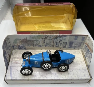 MATCHBOX Bugatti Tipo 35 Azul Pálido 1924 Modelos de Antaño Y-11 Aprox 1:36 Foto 1 de 4