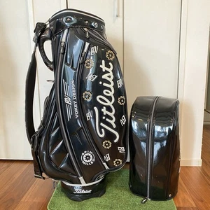 Titleist Vokey Spin Milled Black golf bag carry caddy cart bag rare japan used - Picture 1 of 24