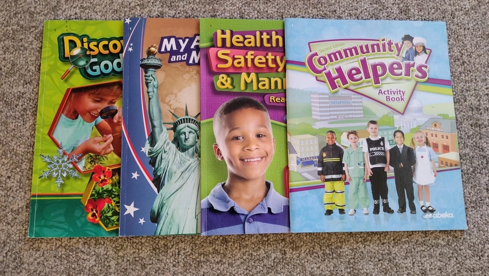 Abeka Grade 1- History, Science, Health & Community Helpers (Clean Copies) - Image 1 of 1