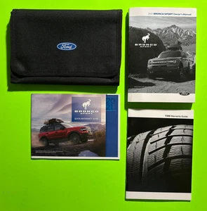2021 Ford BRONCO SPORT Factory Owners Manual Set & Case *OEM* - Picture 1 of 6