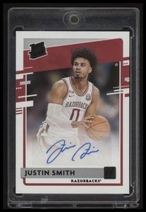 2021 Panini Chronicles Draft Picks #RR-JSM Justin Smith Autographs Green - Picture 1 of 2