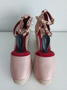 Valentino Rockstud Wedge Espadrilles. Größe UK 4. - Bild 1 von 8