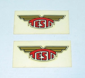 COPPIA ADESIVI TESTI CICLOMOTORE  AD880060 - Picture 1 of 1