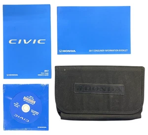 Honda Civic Owners Manual 2DR Coupe 2017 OEM - Picture 1 of 2