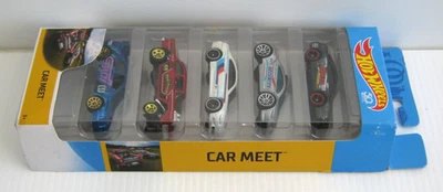 Hot Wheels Car Meet 5 Pack - 2017 - Diecast Vehcile - Image 1 of 3
