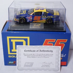 1999 Revell NASCAR #55 Kenny Wallace SQUARE D Monte Carlo Diecast 1:24 Nascar - Picture 1 of 7