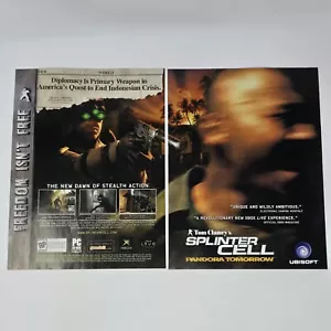 Splinter Cell Pandora Mañana Impresión Anuncio/Póster Oficial Ubisoft Promo Arte - Imagen 1 de 2