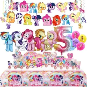 My Little Pony Birthday Party Decoration Kid Event Party Supplies Decor - Picture 1 of 35