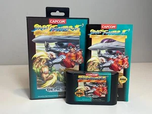 Street Fighter II Special Champion Edition Sega Genesis CIB Sehr Gut Capcom - Bild 1 von 10
