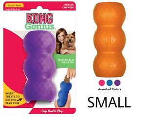 Kong GENIUS MIKE Treat-Release Puzzle Dog Toy, SMALL - Color Varies Up to 20lbs