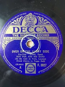 * ROY FOX and his BAND - Over On The Sunny Side / You Have Taken My Heart - Picture 1 of 4