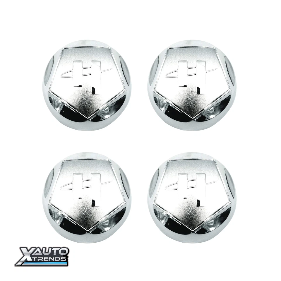 4 x Tapa central de rueda Helo HE789/HE791 SKID/MAXX cromo 108MM 789K101 Foto 1 de 1