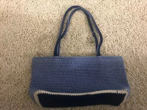 The Sak Handtasche blau gehäkelt - Bild 1 von 8