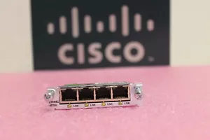 Cisco EHWIC-4ESG 4-Port Gigabit Ethernet Enhanced High Speed WAN Interface Card - Picture 1 of 5