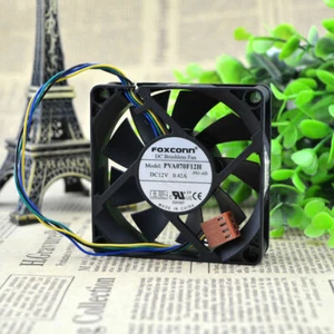 FOXCONN PVA070E12H 12V 0.42A 70X70X15MM 4-PIN DC Cooling Fan - Picture 1 of 1