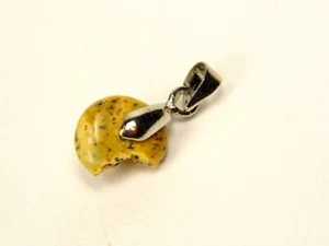 Dije colgante ámbar báltico piedra natural piedra preciosa 1076 - Imagen 1 de 9