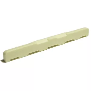 Acoustic guitar saddle bridge compensated 64mm castellated under side resin - Picture 1 of 7