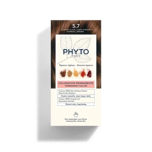Phyto Hair Color Kit 5.7 Hellbraun Tabak Färbung ohne Ammoniak - Bild 1 von 5
