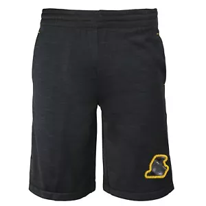 Outerstuff Los Angeles Lakers NBA Youth (8-20) Squadron Shooter Shorts, Black - Picture 1 of 6