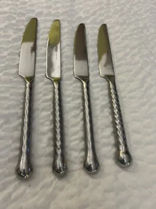 4 Pieces Gibson Stainless Flatware ~ Keaton II For Target at Home ~ Knives 9" - Picture 1 of 4