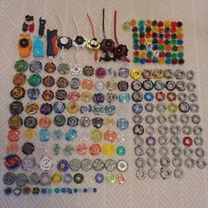 Beyblade Set Lot Bulk Sale TAKARA TOMY Launcher old - Picture 1 of 11