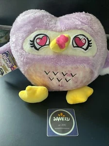 NEW WOWLS PLUSH W/ BLANKET & INTERCHANGEABLE EYES PURPLE FREE SHIPPING!! - Picture 1 of 5
