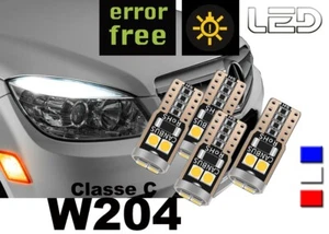 Für Mercedes Classe C W204 4 Led-Lampen Nachtlichter Positionslichter C220 ... - Picture 1 of 1
