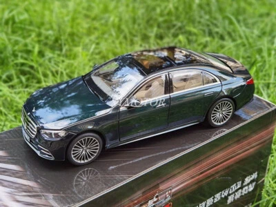 Norev 1/18 Benz S600 W223 2021 Diecast Car Model Gifts White/Black/Green/Gray - Image 1 of 4