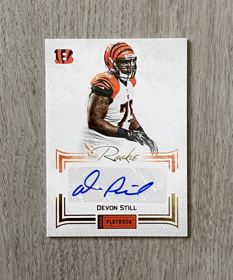 2013 Panini Playbook Autograph | Devon Still | #105 | 41/49 | Bengals - Image 1 of 2