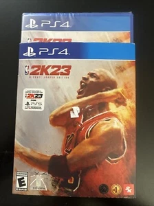 New NBA 2K23 Michael Jordan Edition - Sony PS4 PS5 Factory Sealed **loose disc** - Picture 1 of 4