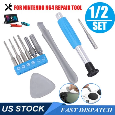 10 in 1 Nintendo Switch N64 NES Wii Triwing Screwdriver Security Repair Tool Kit - Image 1 of 4