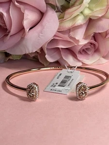 Brazalete Kendra Scott Calla Oro Rosa Drusy Chapado en Oro Rosa Nuevo con Etiquetas - Imagen 1 de 2